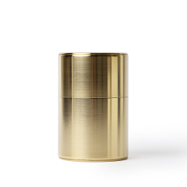 Japanese Tea Caddy, Kaikado, Brass 100g