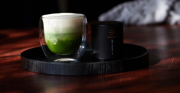 Matcha Latte mit Matcha Okinami